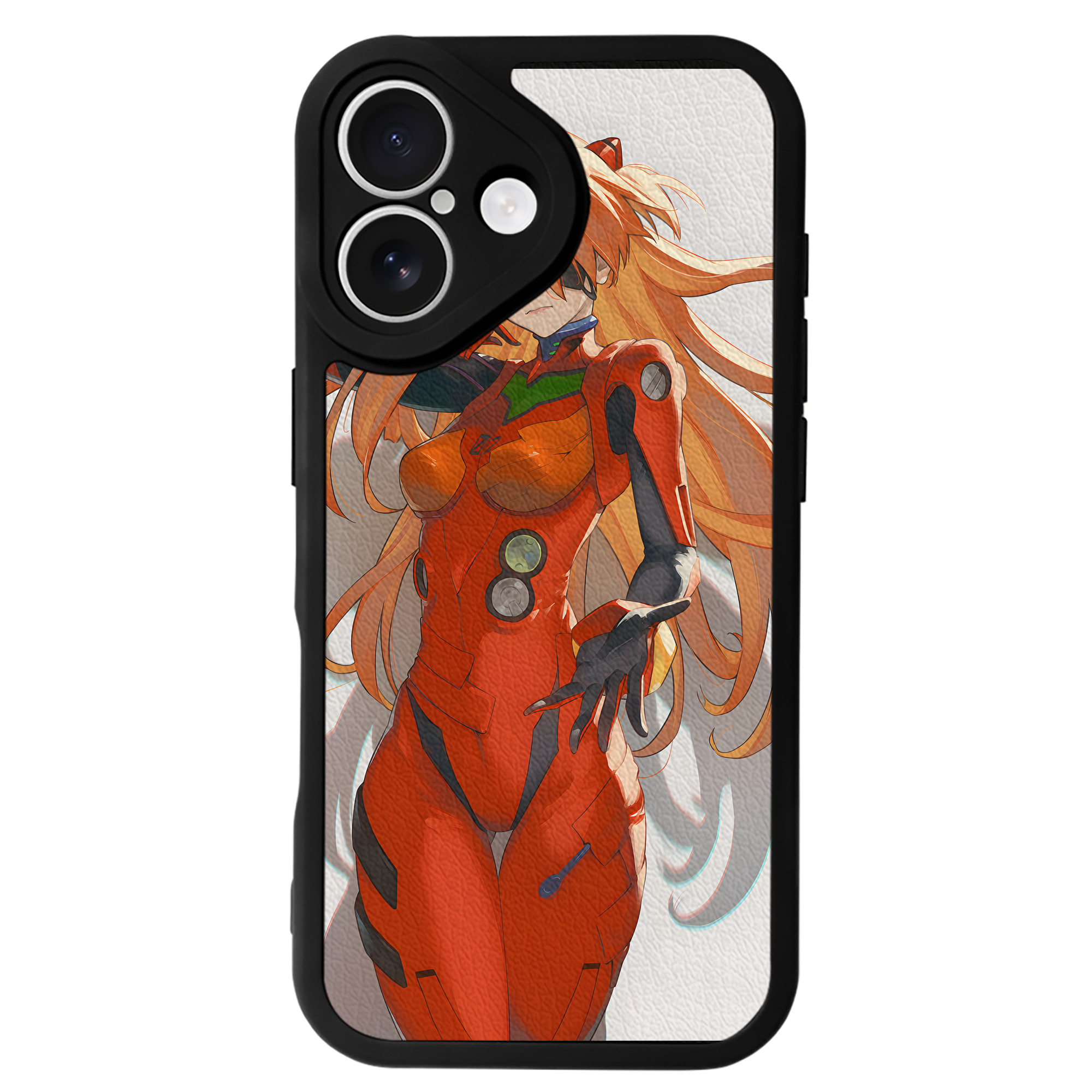 （画像用） EVA 新世紀エヴァンゲリオン 【iPhone 16シリーズ対応】シリコンスマホケース（レザー調） 材質：シリコン